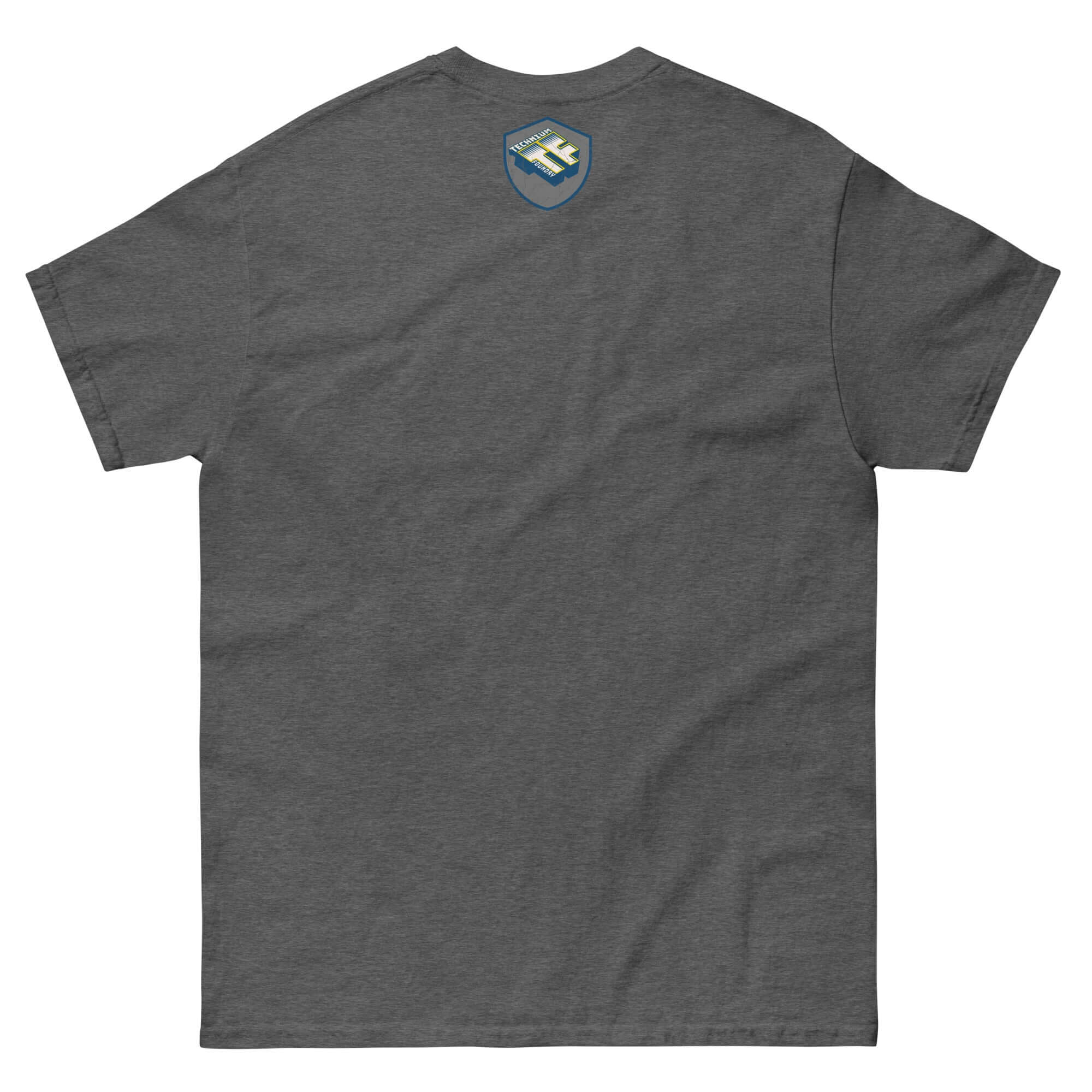 Back view of Only Bad Chemistry Puns T-Shirt featuring Argon, perfect for lovers of periodic table humor and chemistry jokes.