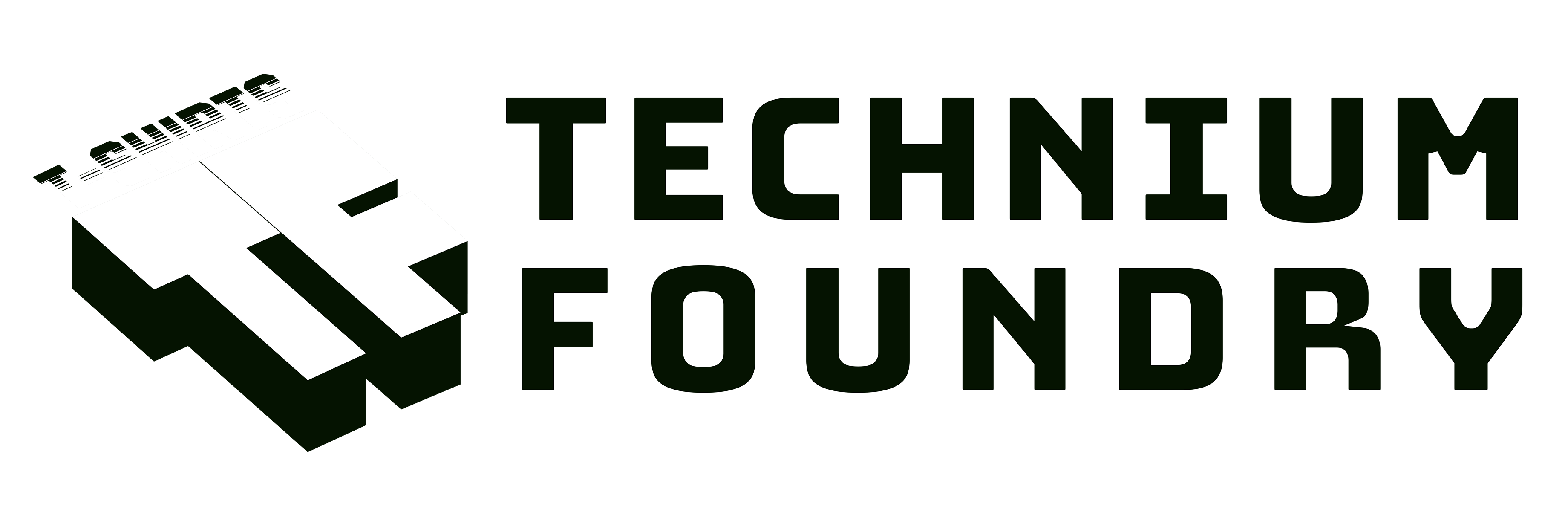 Technium Foundry logo, blending snowboarding and fashion innovation.
