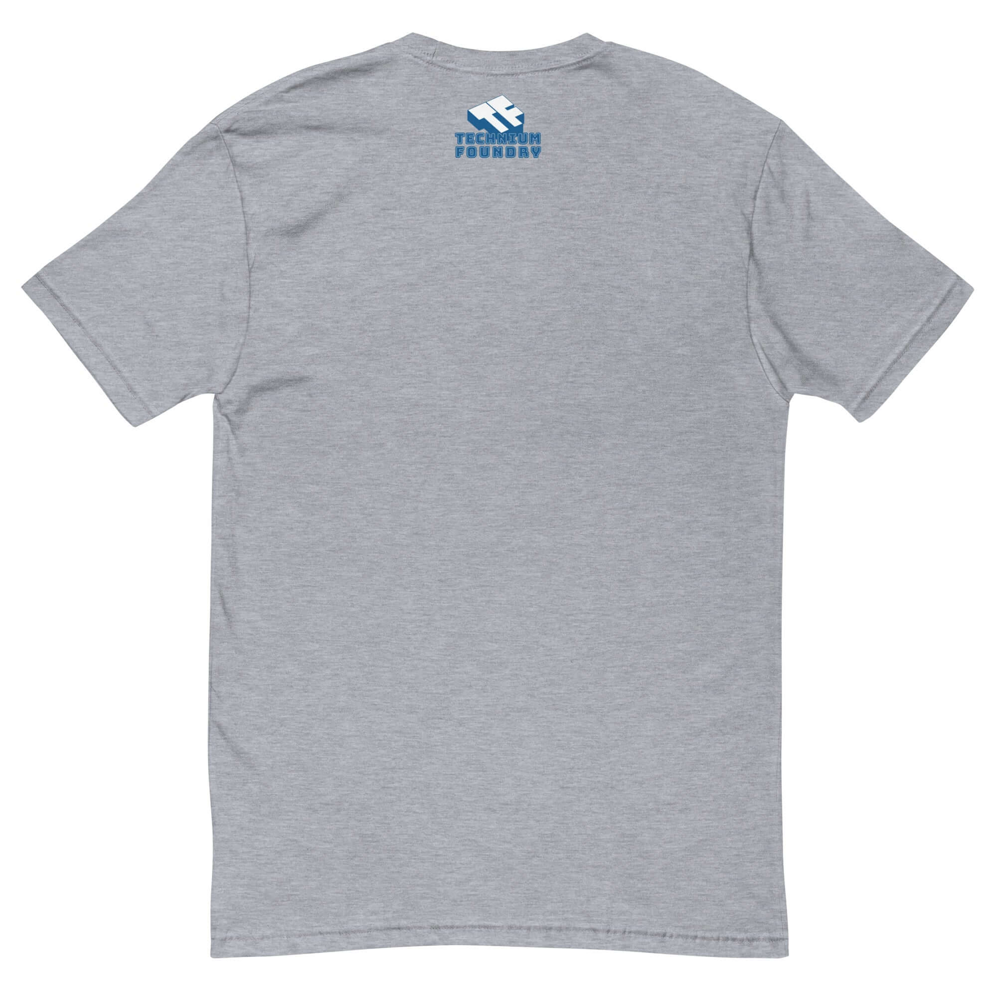 Sleek gray t-shirt showcasing Einstein's equivalence principle, perfect for tech fans who love their physics with style.