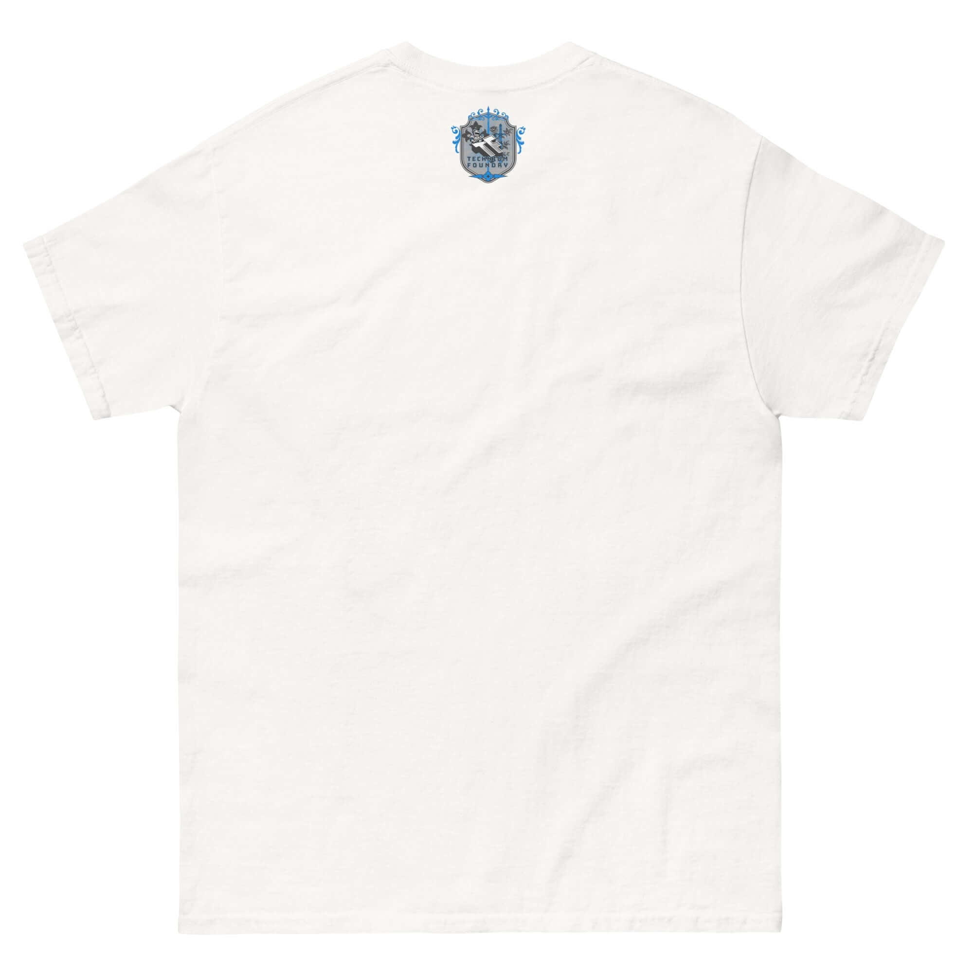 Hippocratic Hooligans Motorcycle Club T-Shirt with biker patch design on back, ideal for medical professionals and Harley enthusiasts.