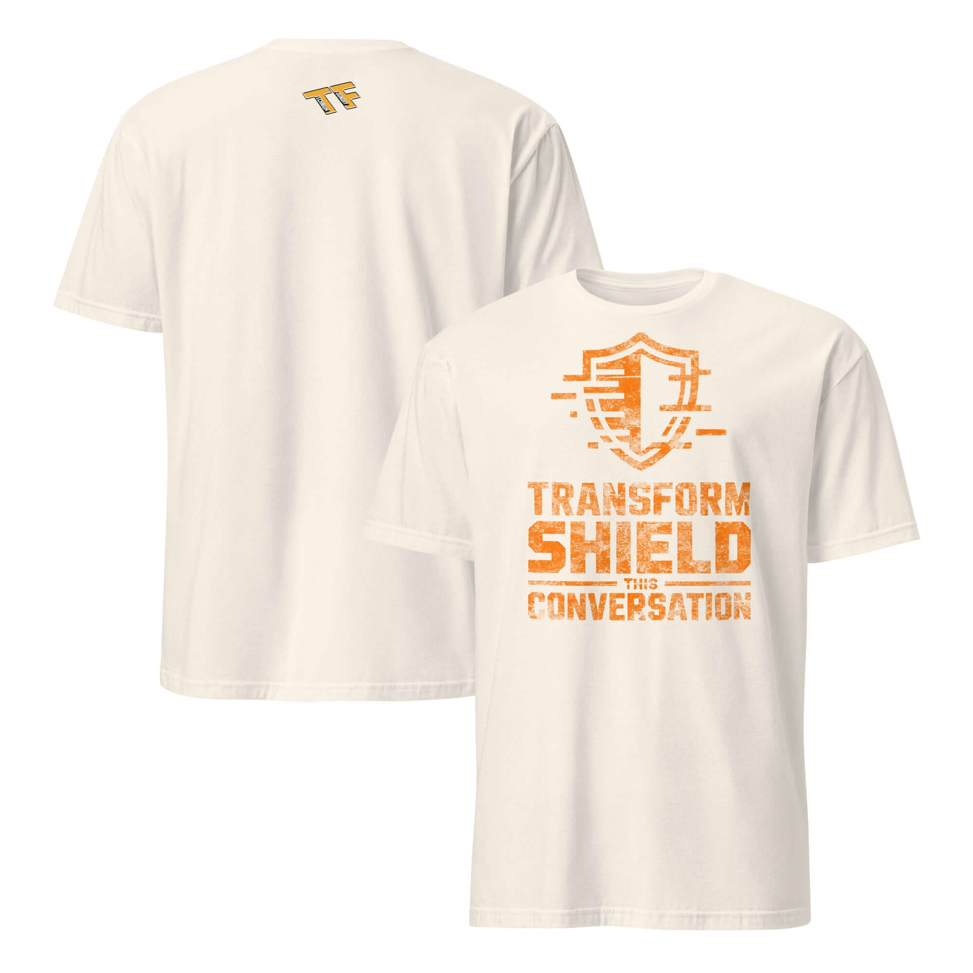 Transform Shield This Conversation T-Shirt - Tactical Social Defense Apparel with Gaming Humor for COD Mobile Fans