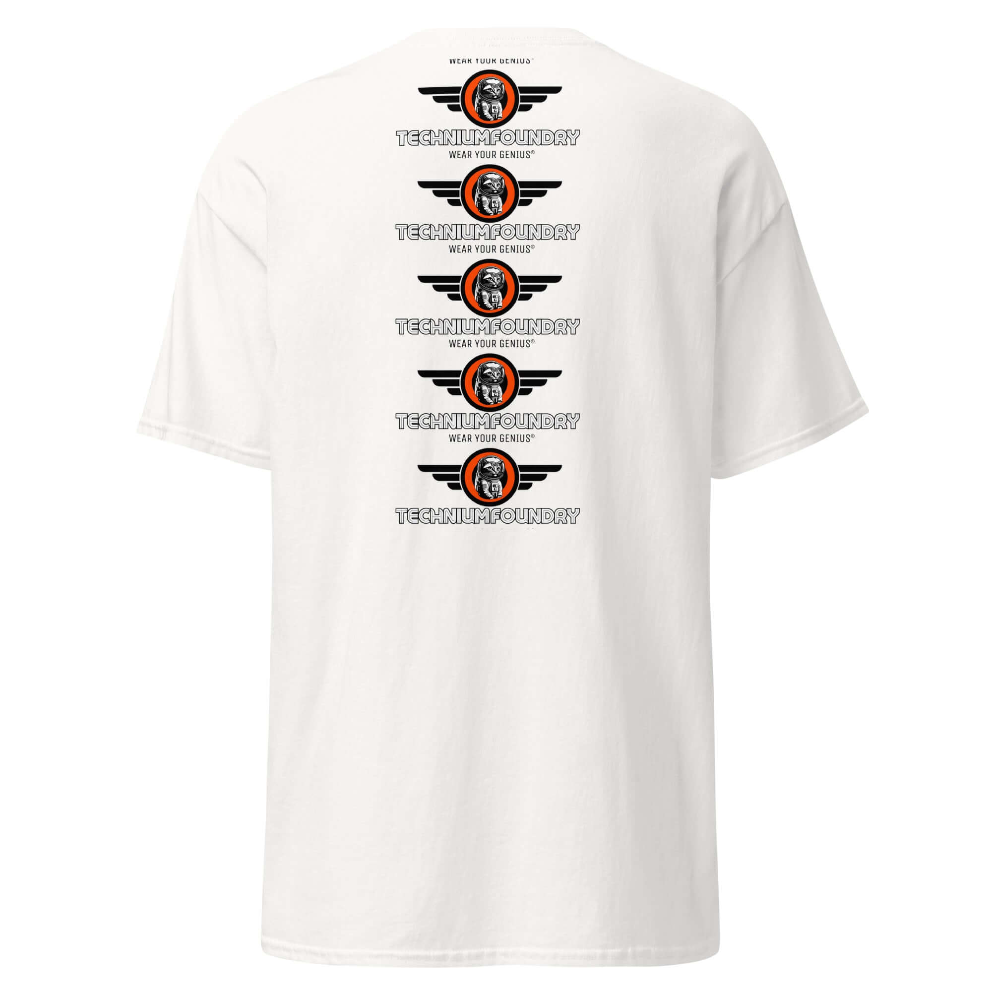 Back view of Unisex Agent Orange Kona Skatepark Concert Tee, featuring graphic design, Feb 18 Limited Edition T-Shirt.